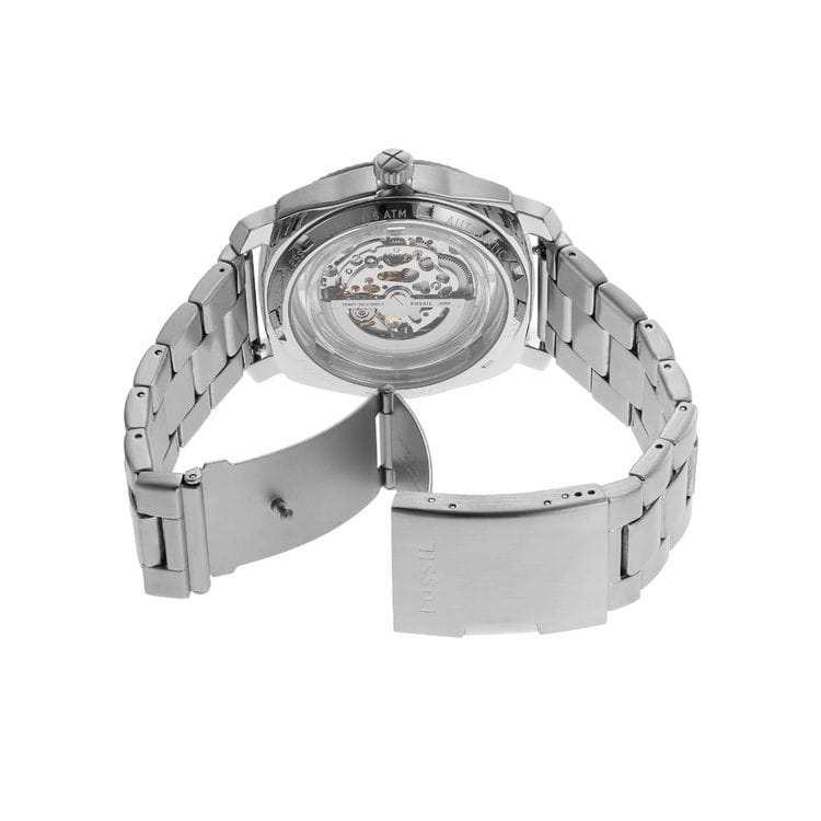 Fossil "Men Silver Dial Analog Watch"