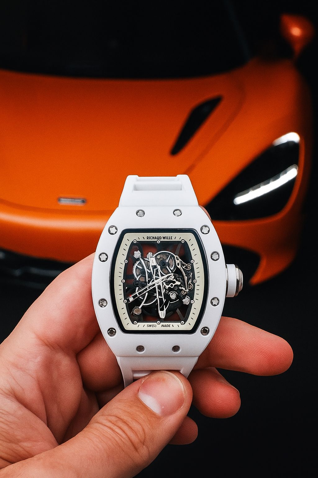 Richard Mille RM 055 Bubba Watson 'White Legend'
