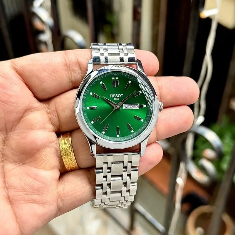 TISSOT CLASSIC STAINLESS EMERALD GREEN DIAL